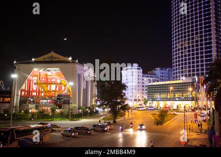 Ha Long City Cable Car Building  - Halong City Vietnam Stock Photo