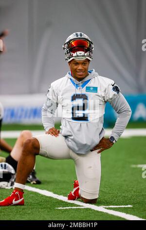 Cleveland Browns cornerback Martin Emerson Jr. (23) on defense during an  NFL football game against the Carolina Panthers, Sunday, Sep. 11, 2022, in  Charlotte, N.C. (AP Photo/Brian Westerholt Stock Photo - Alamy