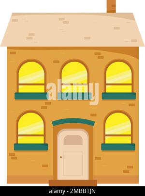 House flat icon. flat style Stock Vector