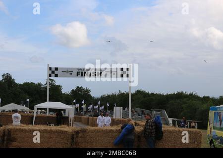 Goodwood Rally Stage Finish at Goodwood Festival of Speed 2022 Stock Photo