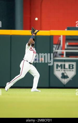 Guillermo Heredia Center Fielder Atlanta Braves Scoreboard Editorial Image  - Image of 2021, baseball: 233281445