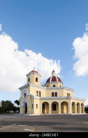Church in the Necrópolis Cristóbal Colón, Colon Cemetery, Havana, Cuba Stock Photo