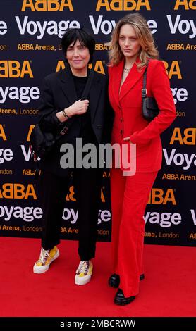 Sharleen Spiteri And Her Daughter Misty Kid Heath Arrive For The Abba 