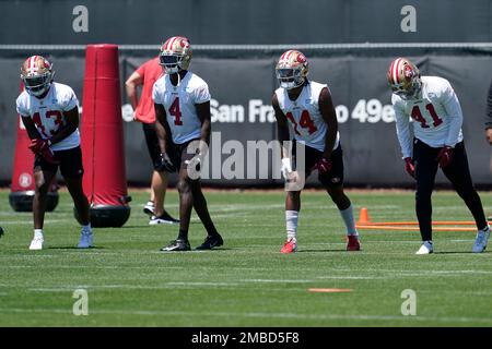 San Francisco 49ers' Qwuantrezz Knight during an NFL preseason football  game against the Green Bay Packers in Santa Clara, Calif., Friday, Aug. 12,  2022. (AP Photo/Godofredo A. Vásquez Stock Photo - Alamy