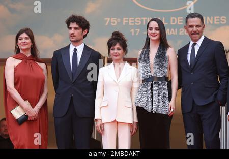 Noémie Merlant in Louis Vuitton at 'The Innocent' 75th Cannes Film Festival  Photocall & Premiere