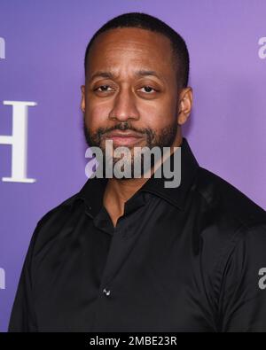 January 19, 2023, West Hollywood, California, United States: Jaleel White attends the season 3 premiere of Apple TV+'s ''Truth Be Told' (Credit Image: © Billy Bennight/ZUMA Press Wire) EDITORIAL USAGE ONLY! Not for Commercial USAGE! Stock Photo