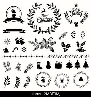 set of chrismast icon for your design Stock Vector