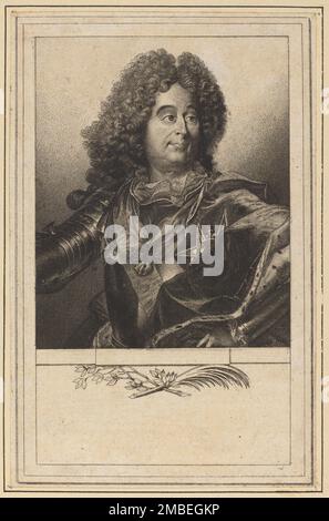 Louis Hector, duc de Villars, 1778. Stock Photo