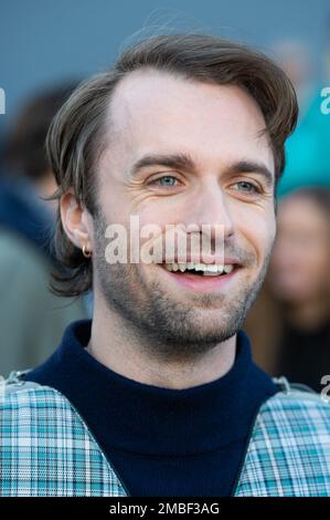 J Balvin attending the Dior Homme Menswear Fall-Winter 2023-2024 show as  part of Paris Fashion Week in Paris, France on January 19, 2023. Photo by  Aurore Marechal/ABACAPRESS.COM Stock Photo - Alamy