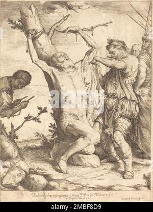 The Martyrdom of Saint Bartholomew, 1624. Stock Photo