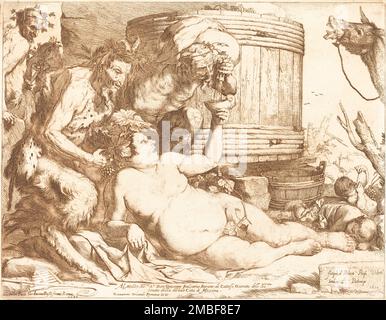 The Drunken Silenus, 1628. Stock Photo