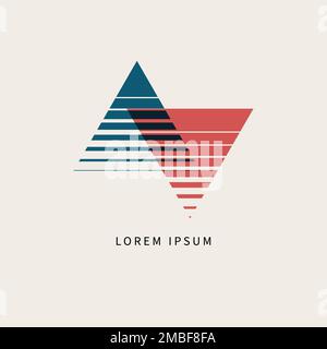 Business arrows, company logo, development and progress concept Stock Vector