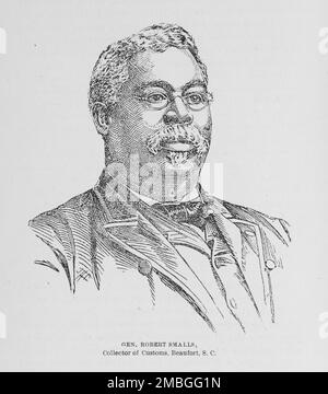 Robert Smalls. Portrait of African American politician and businessman ...