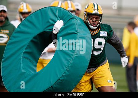 Green Bay Packers' Jonathan Ford before an NFL preseason football game  against the San Francisco 49ers in Santa Clara, Calif., Friday, Aug. 12,  2022. (AP Photo/Godofredo A. Vásquez Stock Photo - Alamy