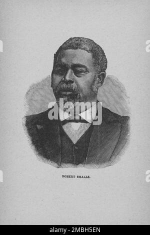 Robert Smalls. Portrait of African American politician and businessman ...