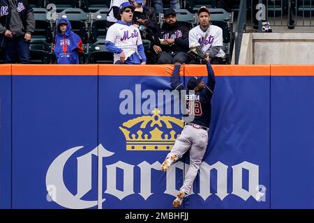 Atlanta Braves center fielder Guillermo Heredia (38) is shown against the  Washington Nationals during a baseball game Tuesday, June 1, 2021, in  Atlanta. (AP Photo/John Bazemore Stock Photo - Alamy