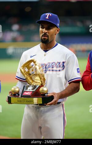 Marcus semien hi-res stock photography and images - Alamy