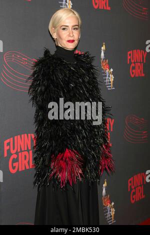 Sarah Paulson attends the Broadway opening night of 