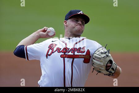 Atlanta Braves pitcher Max Fried (54) is photographed at the CoolToday Park  during spring training Thursday March 17, 2022, in North Port, Fla. (AP  Photo/Steve Helber Stock Photo - Alamy
