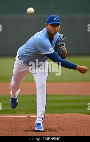 This is a 2022 photo of Carlos Hernandez of the Kansas City Royals baseball  team taken Sunday, March 20, 2022, in Surprise, Ariz. (AP Photo/Charlie  Riedel Stock Photo - Alamy