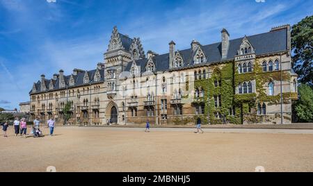 Christ Church Meadow Building, University of Oxford, Oxfordshire, South East England Stock Photo