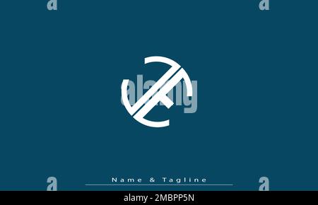 Alphabet letters Initials Monogram logo UE , EU Stock Vector