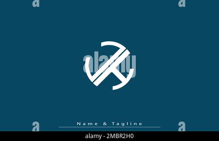 Alphabet letters Initials Monogram logo UH , HU Stock Vector