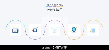 https://l450v.alamy.com/450v/2mbtw9p/home-stuff-flat-5-icon-pack-including-dustbin-coffee-display-interior-2mbtw9p.jpg