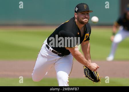 Pittsburgh Pirates' David Bednar Throws During The Ninth Inning In The ...