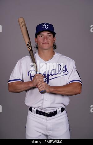 Kansas City Royals' Nate Eaton during a baseball game in Kansas City, Mo.,  Thursday, Aug. 11, 2022. (AP Photo/Colin E. Braley Stock Photo - Alamy