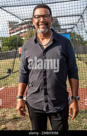 Gary Sheffield attends the Innings Festival at Raymond James