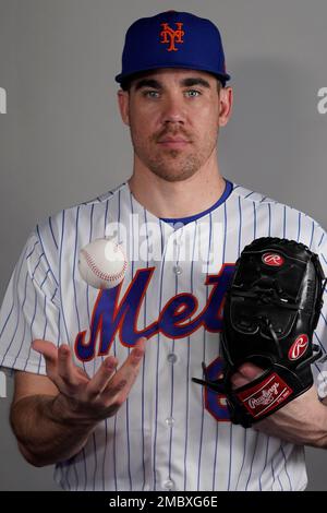 This is a 2022 photo of Trevor May of the New York Mets baseball team. This