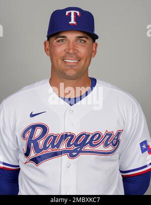 This is a 2022 photo of Marcus Semien of the Texas Rangers' baseball team.  (AP Photo/Darryl Webb Stock Photo - Alamy