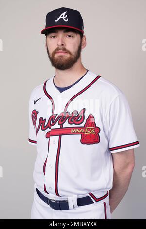 Atlanta Braves pitcher Ian Anderson (36) is photographed at the CoolToday  Park during spring training Thursday March 17, 2022, in North Port, Fla.  (AP Photo/Steve Helber Stock Photo - Alamy