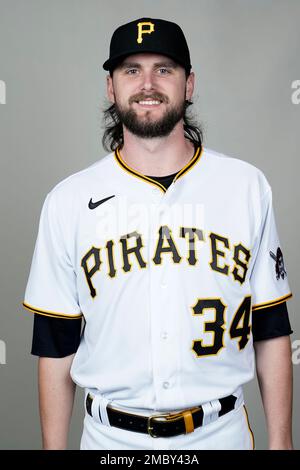 This is a Wednesday, March 16, 2022 photo of outfielder Jack Suwinski of  the Pittsburgh Pirates baseball team in Bradenton, Fla. (AP Photo/Lynne  Sladky Stock Photo - Alamy