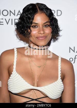 Actor Zazie Beetz attends the National Board of Review Awards gala at Cipriani  42nd Street on Tuesday, March 15, 2022, in New York. (Photo by Evan  Agostini/Invision/AP Stock Photo - Alamy