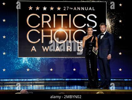 Photo: Veronika Khomyn and Sean McVay Attend sthe Critics Choice Awards in  Los Angeles - LAP20220313153 