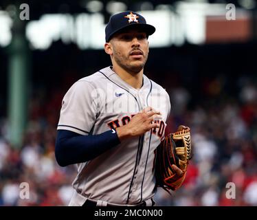 Houston Astros shortstop Carlos Correa (1) in the first inning during a  baseball game against the Arizona Diamondbacks, Monday, May 30, 2016, in  Phoenix. (AP Photo/Rick Scuteri Stock Photo - Alamy