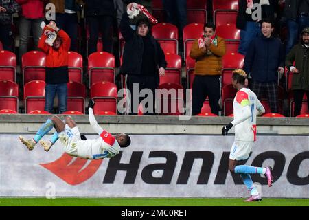 Slavia Prague's Olayinka: Very Happy To Score Against Inter, It Was A  Childhood Dream