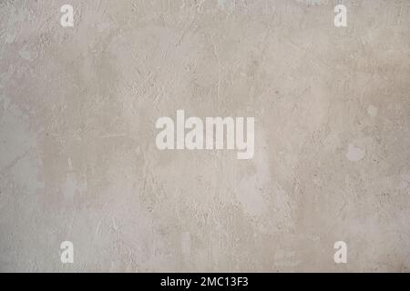 Old white limewashed wall texture background Stock Photo