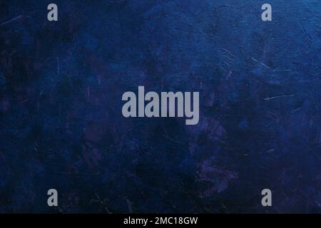 Dark blue stained grunge background Stock Photo