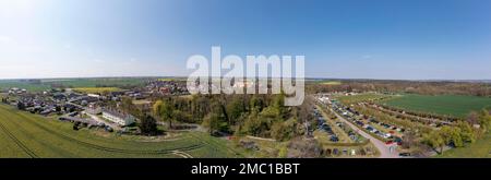 Hundisburg Haldensleben Boerde County Stock Photo