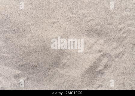 full frame top down fine sand texture background Stock Photo