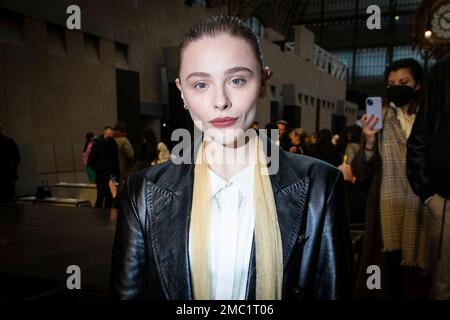 Chloe Grace Moretz attending the Louis Vuitton Womenswear Fall/Winter 2022/ 2023 show as part of Paris Fashion Week in Paris, France on March 07, 2022.  Photo by Aurore Marechal/ABACAPRESS.COM Stock Photo - Alamy