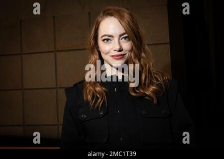 Emma Stone Unveils the New Women's Fall-Winter 2023 Collection