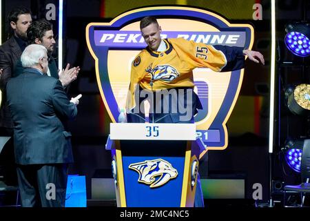 Nashville Predators Retire Pekka Rinne's Jersey # 35