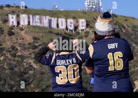 Famous Hollywood Sign To Read Rams House In Honor of Super Bowl Win