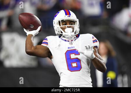 Buffalo Bills wide receiver Isaiah McKenzie (6) while playing the Los  Angeles Rams during an NFL football game Thursday, Sept. 8, 2021, in  Inglewood, Calif. (AP Photo/John McCoy Stock Photo - Alamy