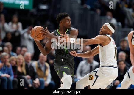 Denver Nuggets forward Bruce Brown (11) in the first half of an NBA  basketball game Thursday, March 30, 2023, in Denver. (AP Photo/David  Zalubowski Stock Photo - Alamy