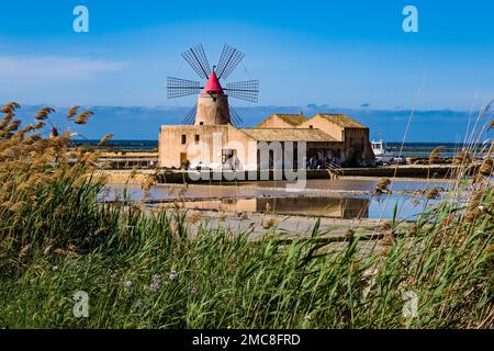 Mozia - Salt Works Stock Photo - Alamy